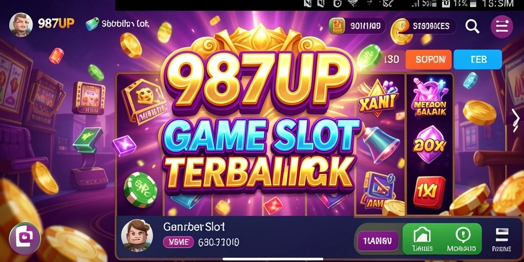 Gameplay seru dan mengasyikkan dari permainan slot 987UP.