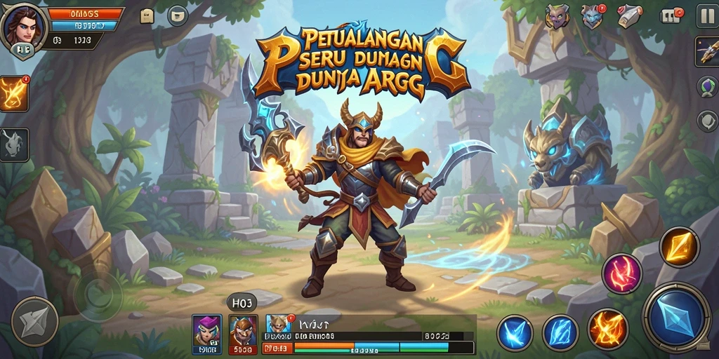Gameplay seru H03 dengan aksi ARPG yang mendebarkan.