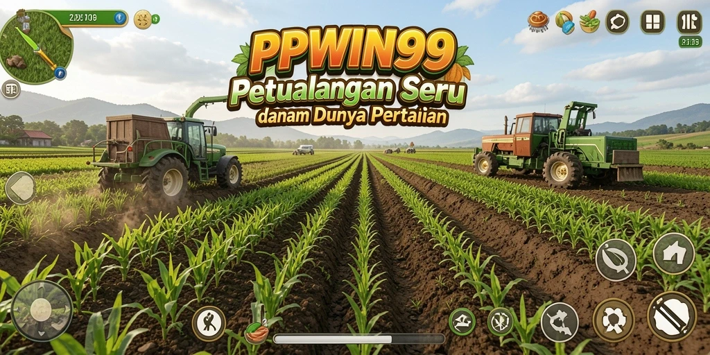 Tampilan gameplay seru di PPWIN99 saat bertani.