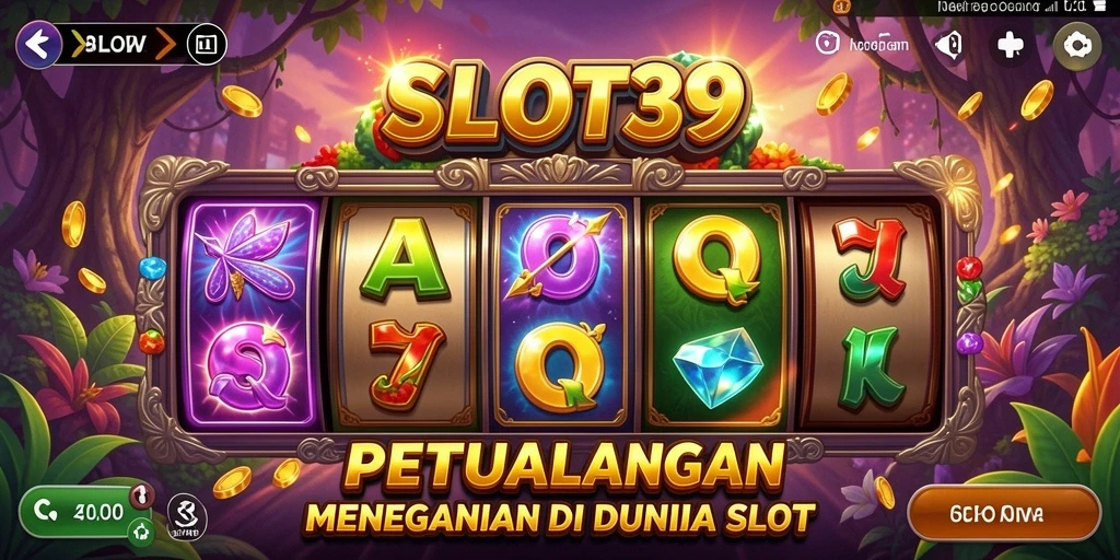 Tampilan gameplay SLOT39 yang memukau dan penuh petualangan.